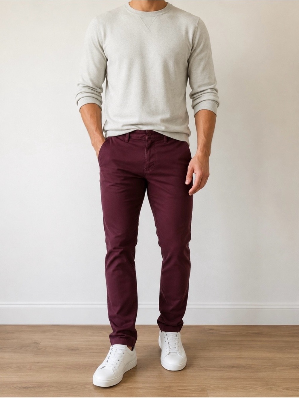 H&M • (30x30) Men’s Maroon Pants